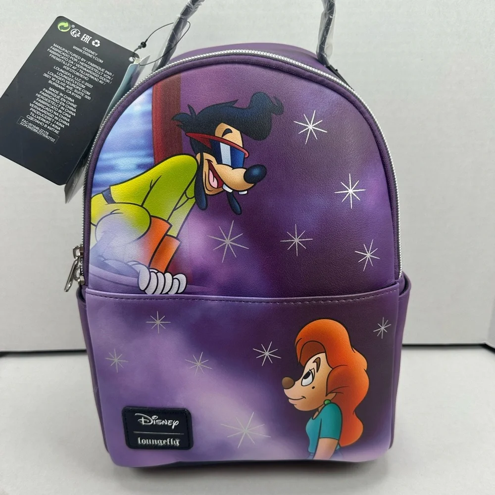 Loungefly Disney A Goofy Movie Max & Roxanne Mini Backpack